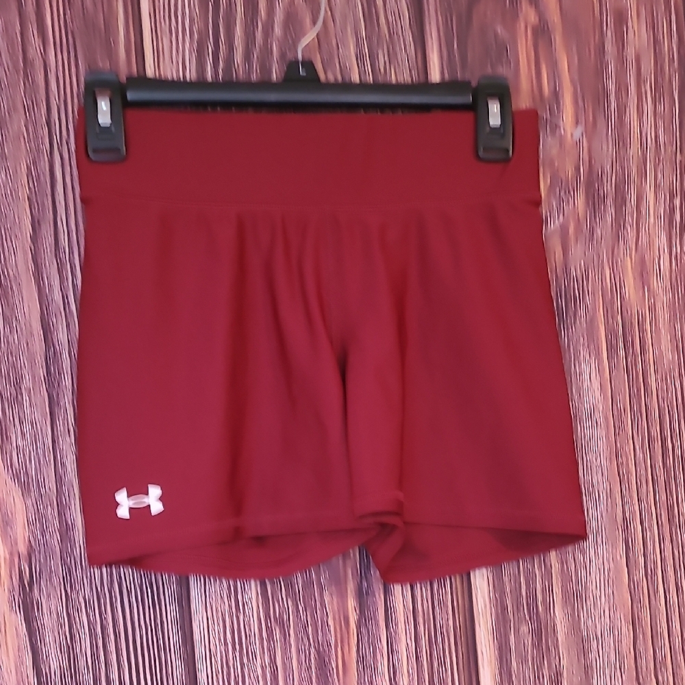 Under Armour Women's Red Shorts